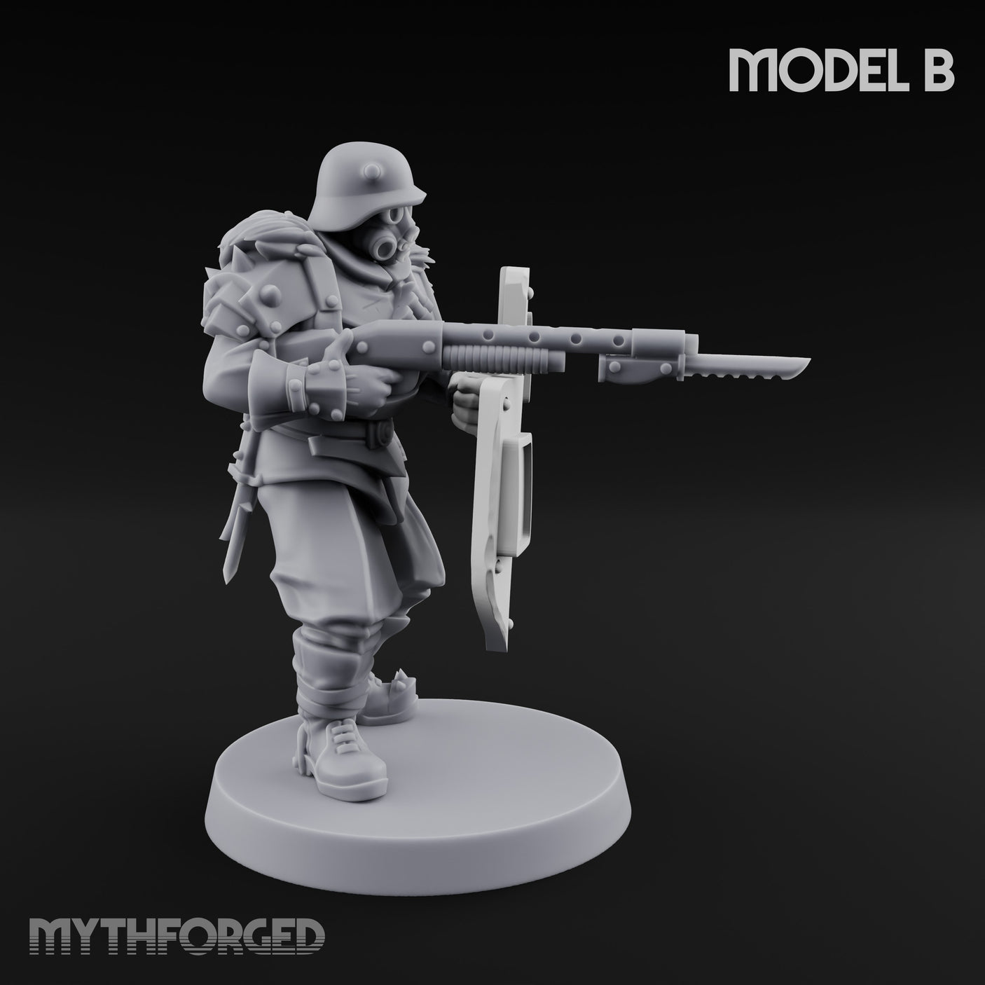 Rifle Bearing Shield Wielding Trooper B gallery 3