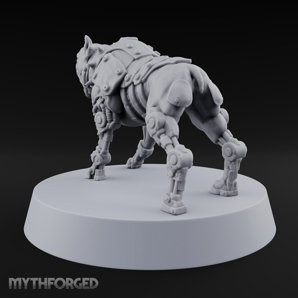 Bite Now, Calibrate Later Hell Hound Cybernetic Dog A
