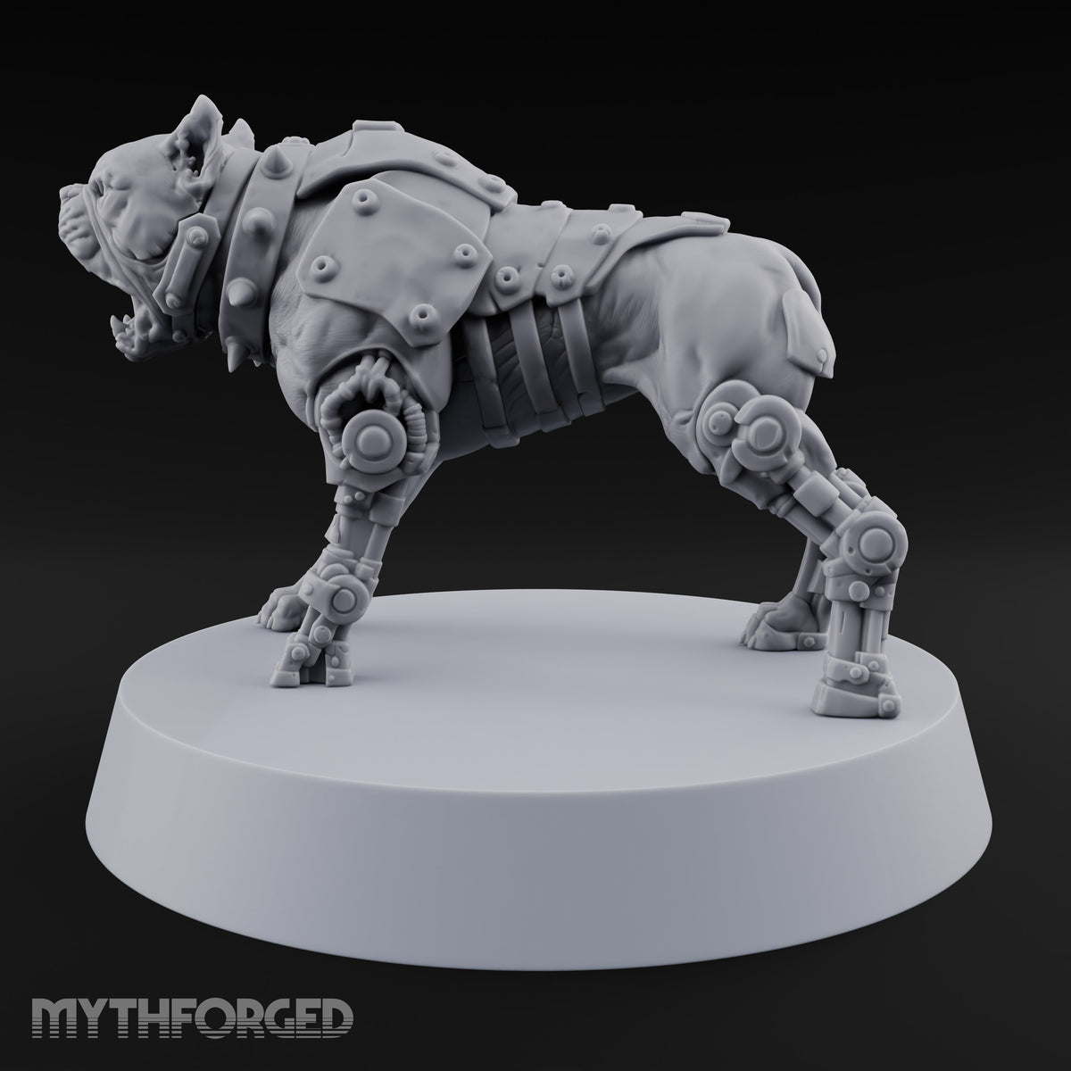 Bite Now, Calibrate Later Hell Hound Cybernetic Dog A