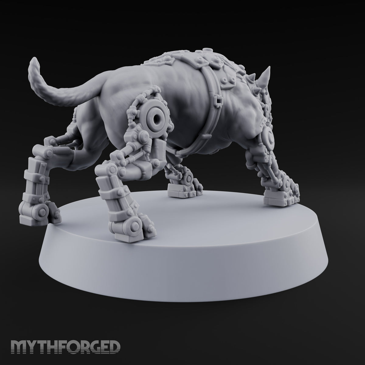 Bite Now, Calibrate Later Hell Hound Cybernetic Dog B