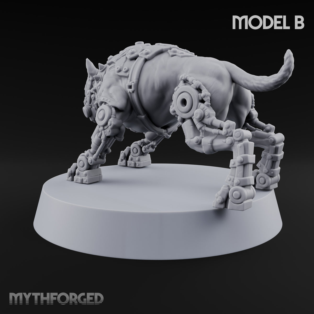Bite Now, Calibrate Later Hell Hound Cybernetic Dog B