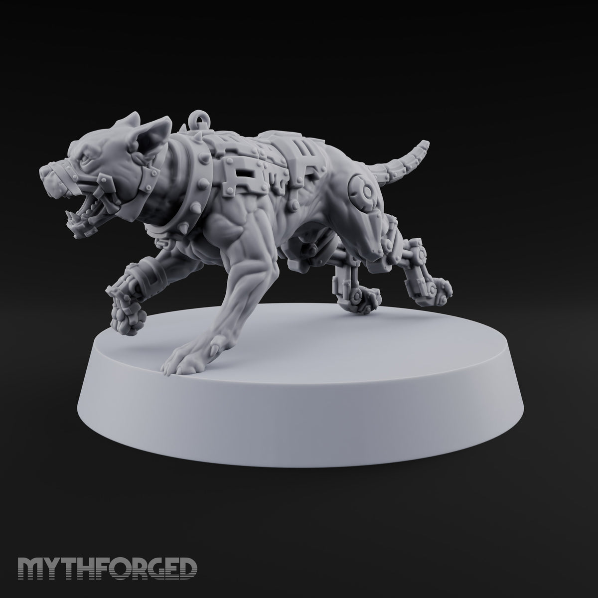 Bite Now, Calibrate Later Hell Hound Cybernetic Dog C
