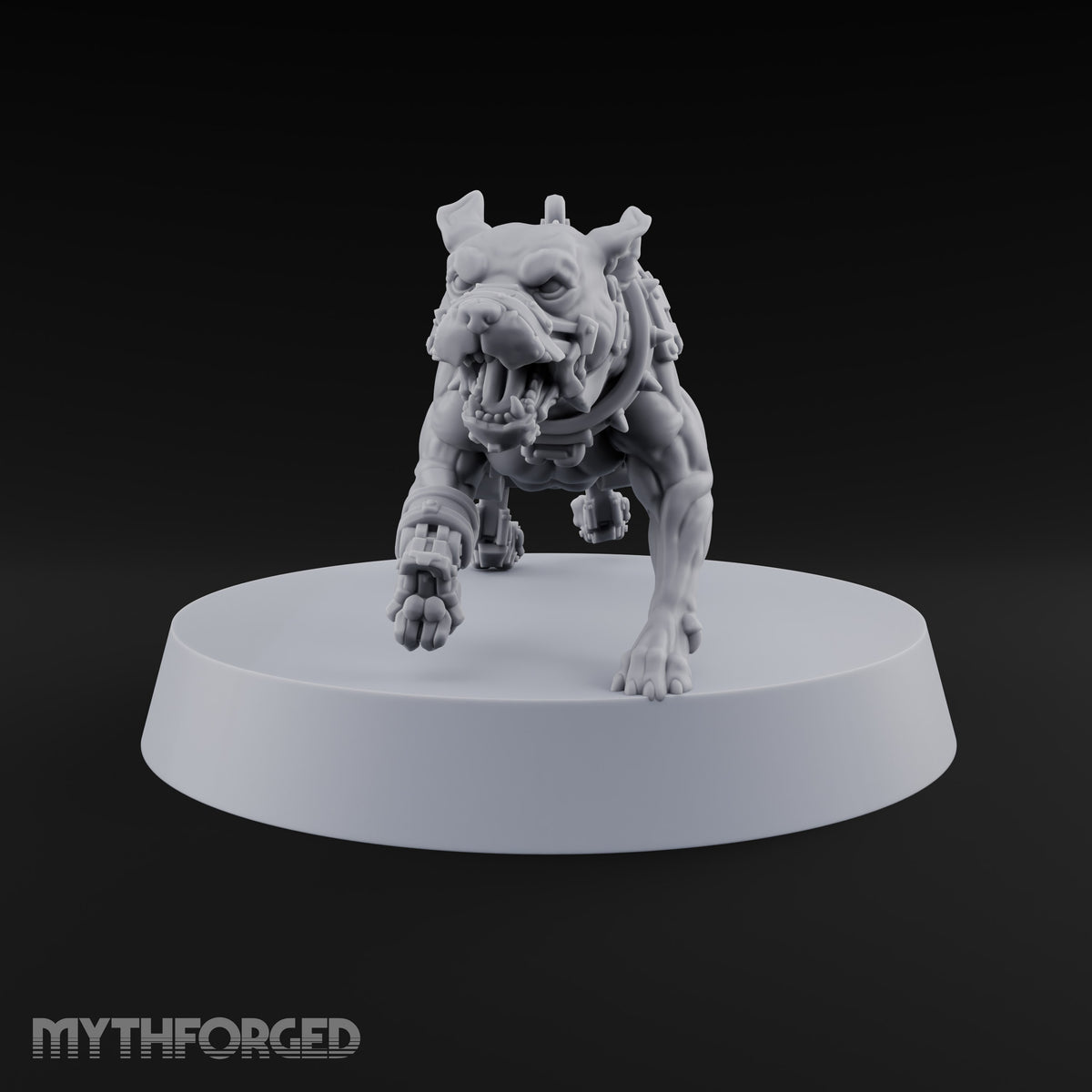 Bite Now, Calibrate Later Hell Hound Cybernetic Dog C