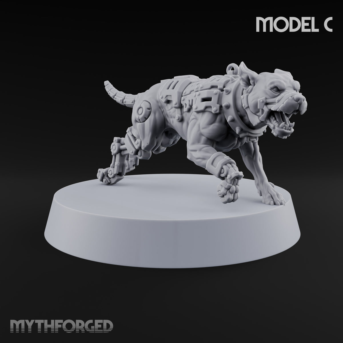 Bite Now, Calibrate Later Hell Hound Cybernetic Dogs — C