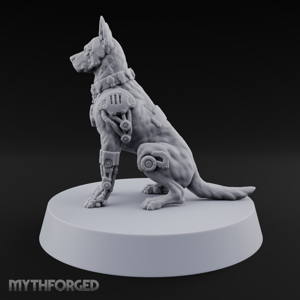 Bite Now, Calibrate Later Hell Hound Cybernetic Dog D
