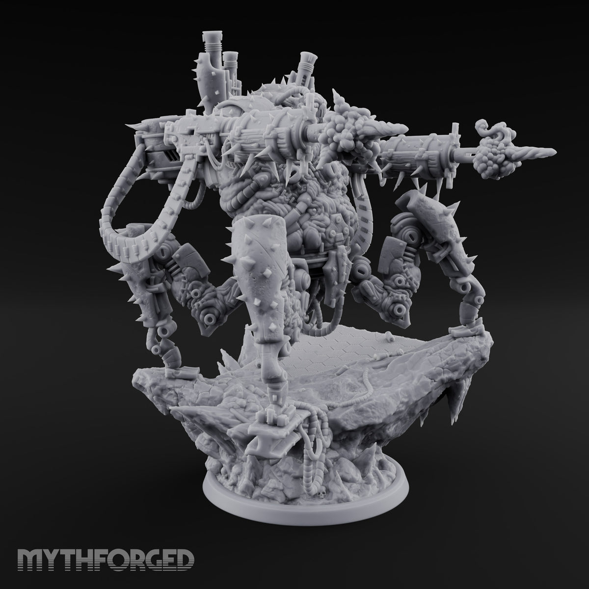 Lawn and Disorder Flesh Golem Mower Construct A — Weapons 1 · FX