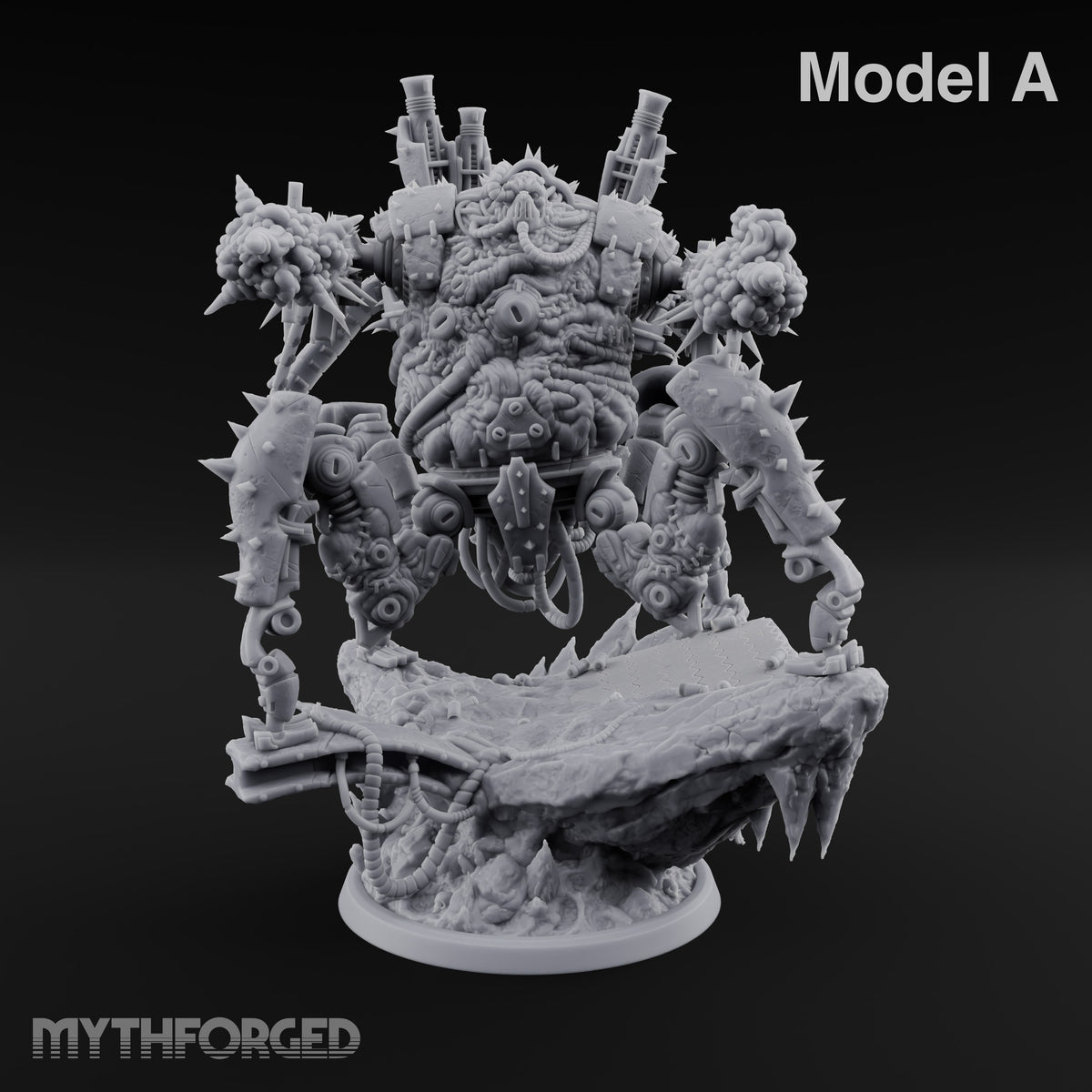 Lawn and Disorder Flesh Golem Mower Construct A — Weapons 1 · FX