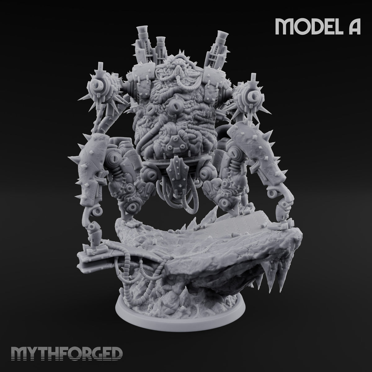 Lawn and Disorder Flesh Golem Mower Construct A — Weapons 1 · No FX