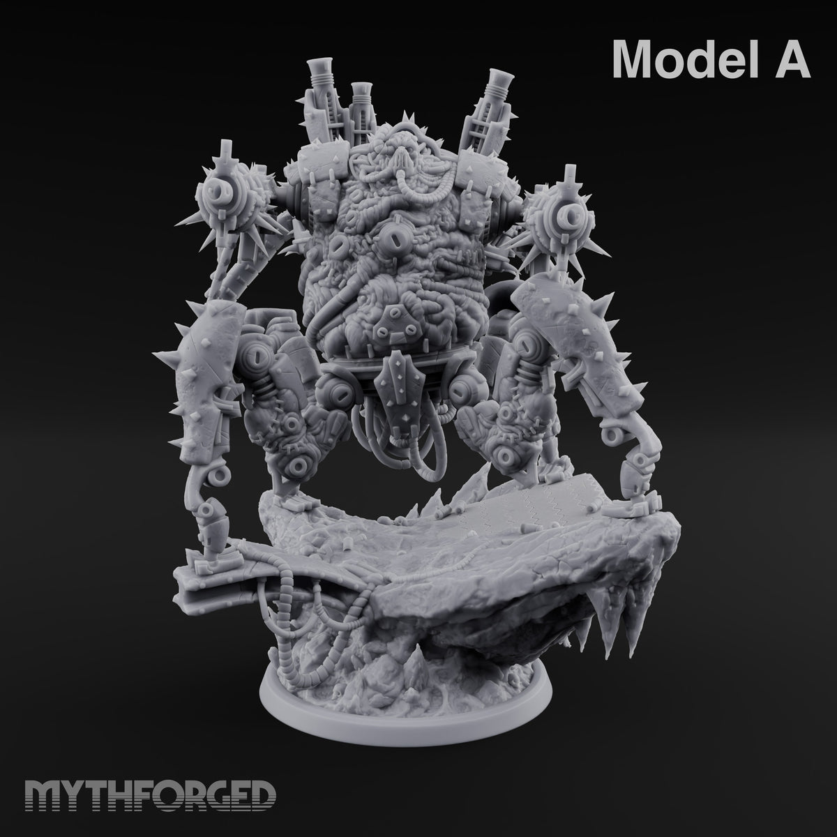 Lawn and Disorder Flesh Golem Mower Construct A — Weapons 1 · No FX