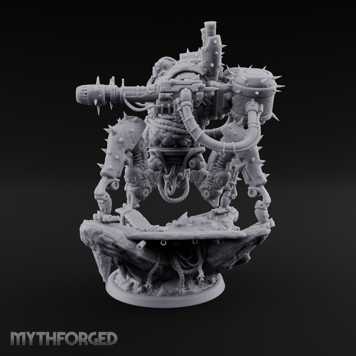 Lawn and Disorder Flesh Golem Mower Construct A — Weapons 2 · No FX