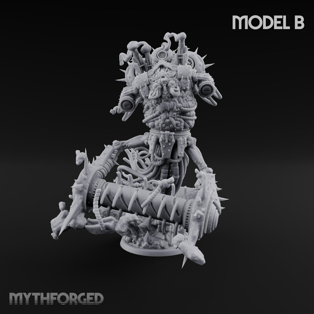 Lawn and Disorder Flesh Golem Mower Constructs — B · Weapons 1 · FX