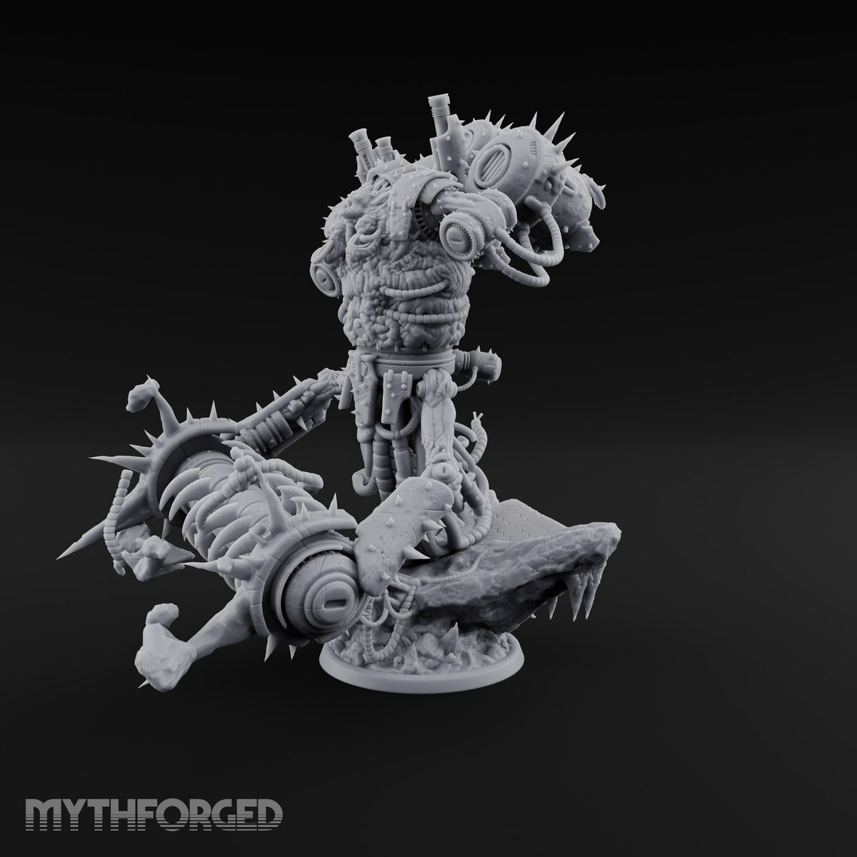 Lawn and Disorder Flesh Golem Mower Construct B — No FX