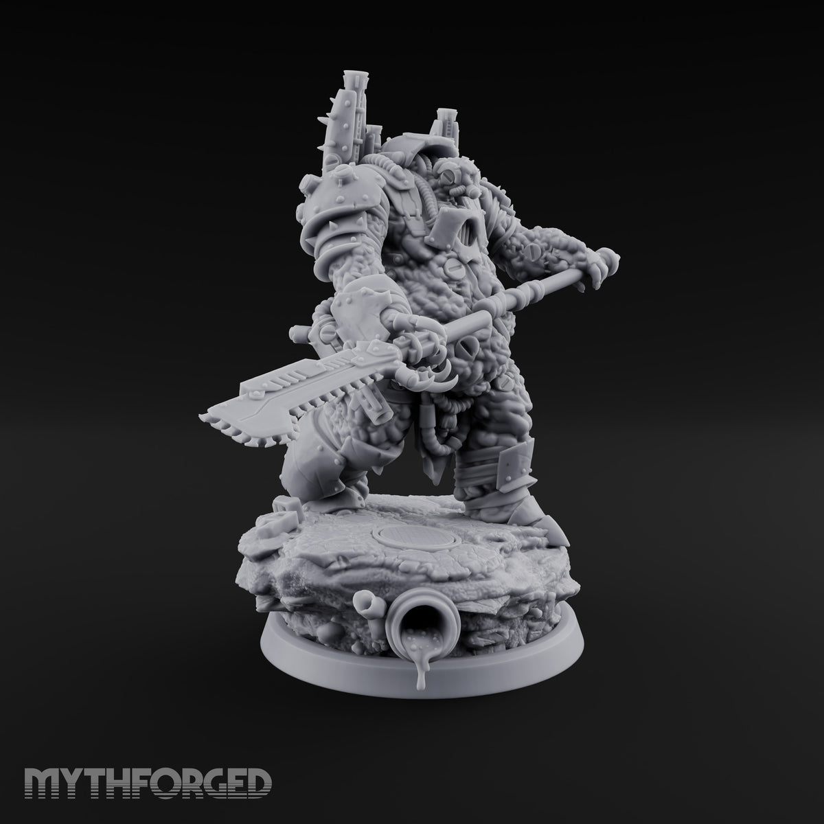 Pus and Circumstance Ogre Armoured Warrior C