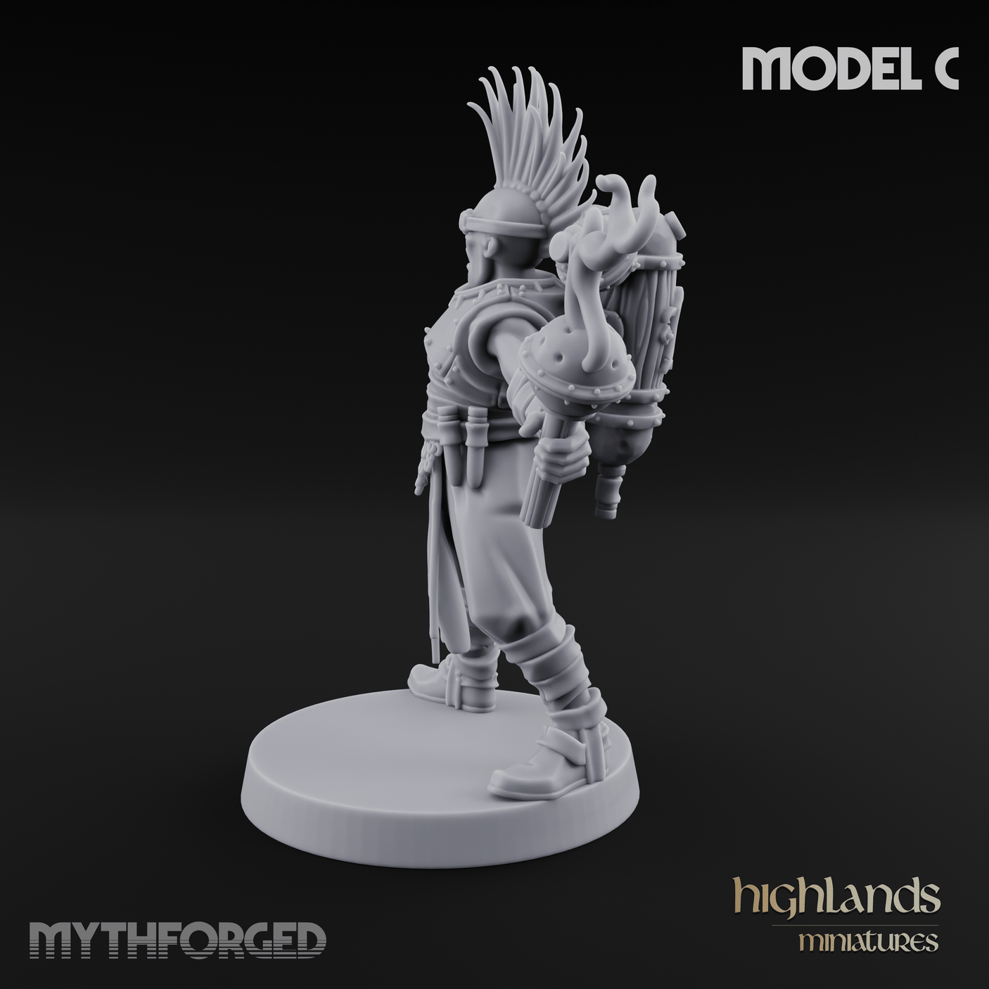 Enhanced Human Artificers C Miniature for Dungeons and Dragons, Pathfinder or other TTRPGs