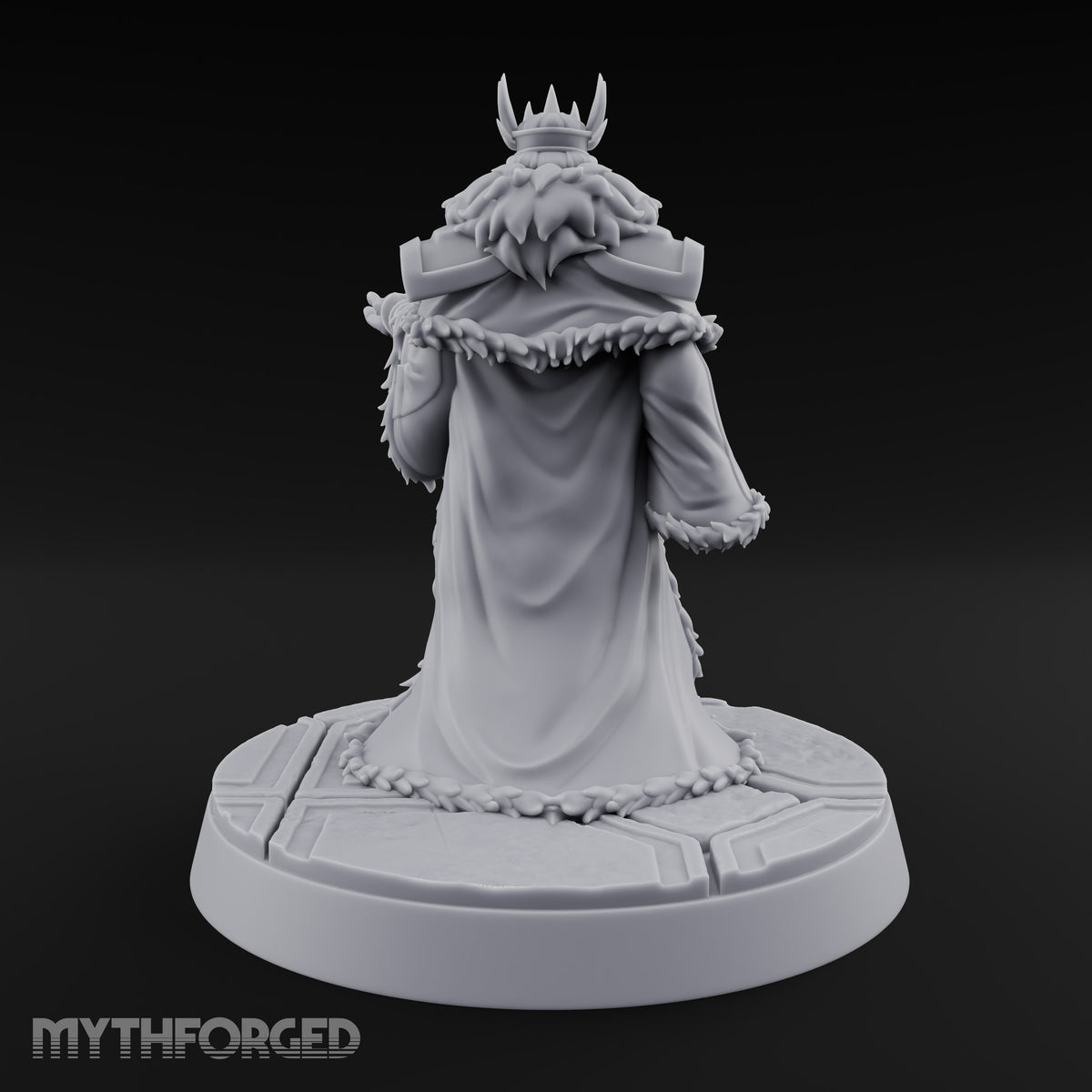 Crowns Heavy, Court Waiting Human King A