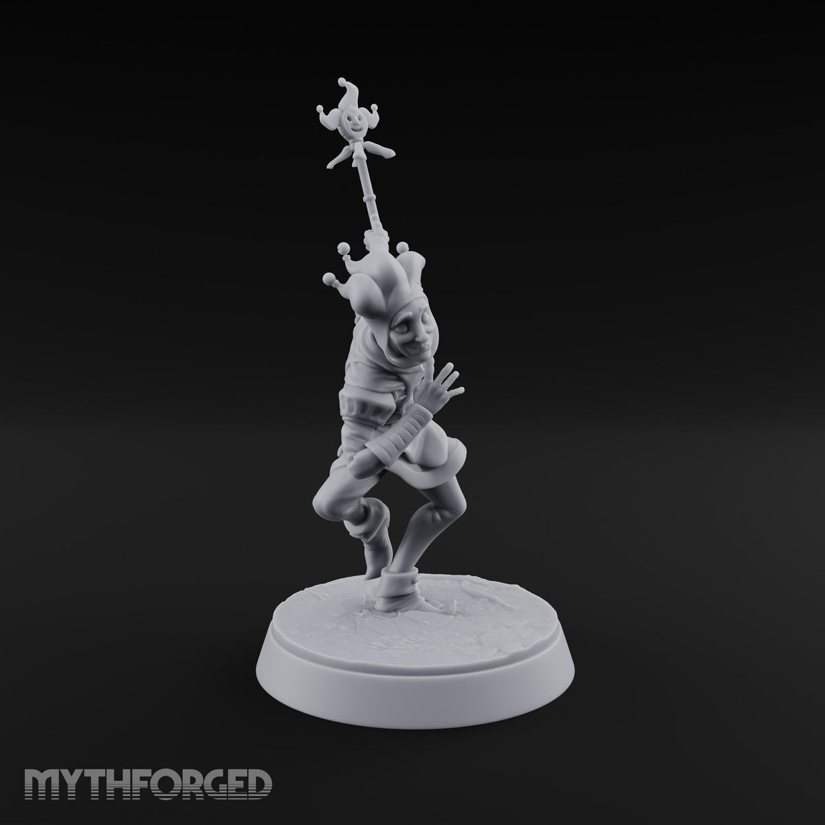 Mid-Pirouette, Mid-Punchline Human Jester