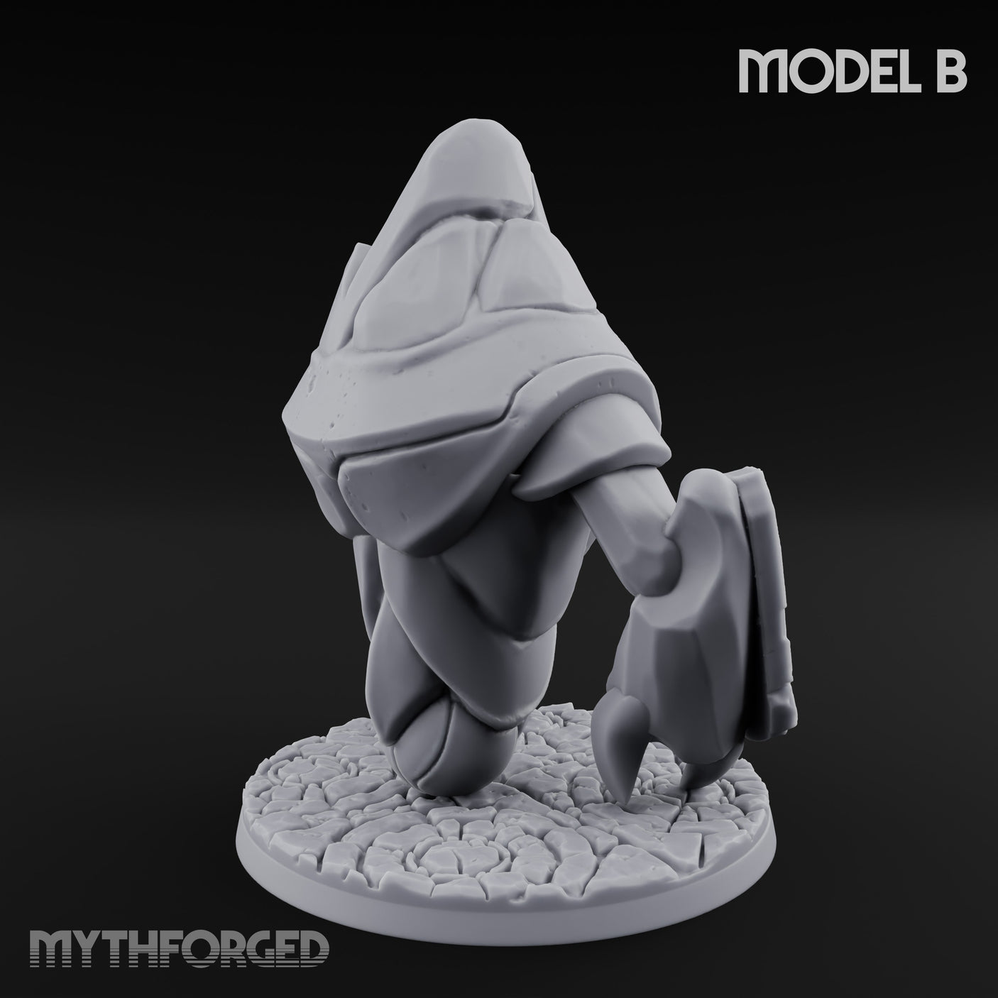 Rune Panel Spreading Construct Guardian B Miniature for Dungeons and Dragons, Pathfinder or other TTRPGs
