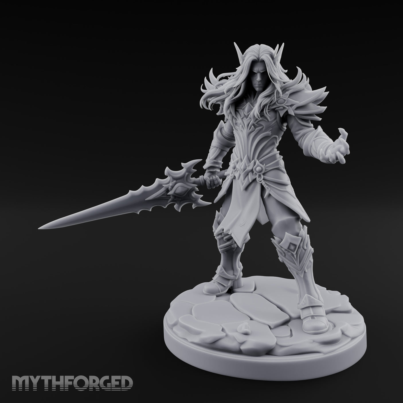 Runic Blade Levelled Hand Conjuring Elf Spellblade gallery 17
