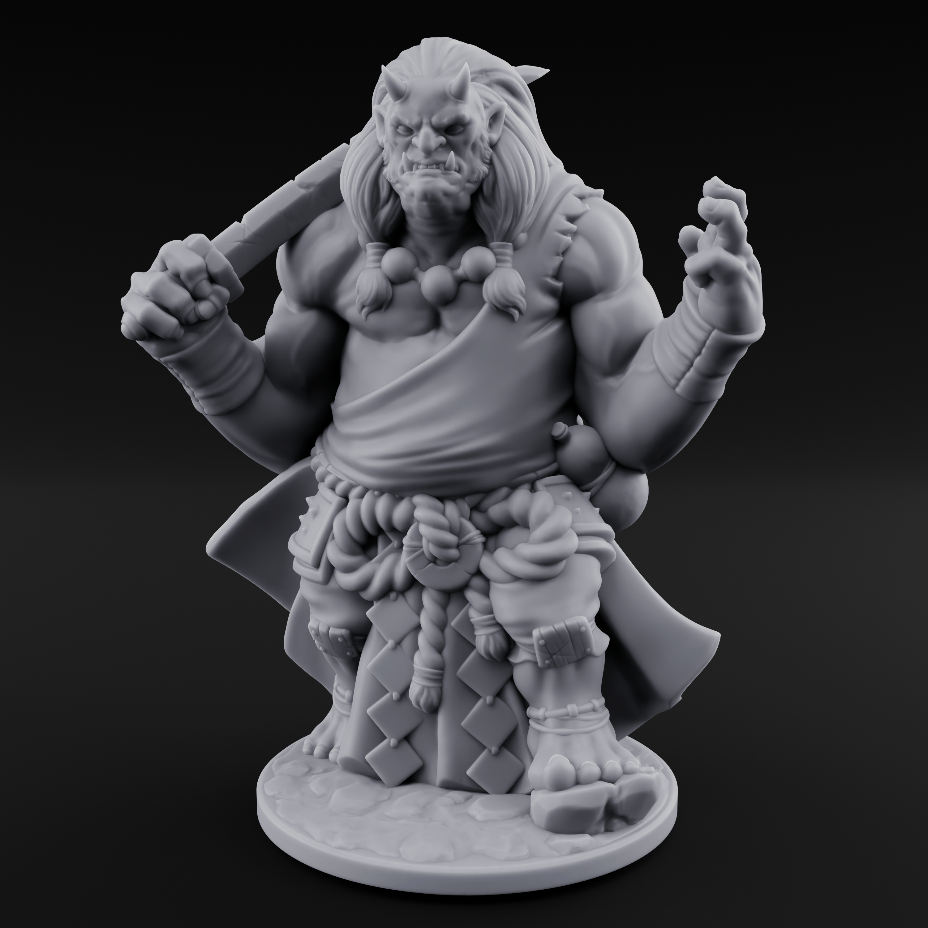 Grabby Handed Oni Samurai