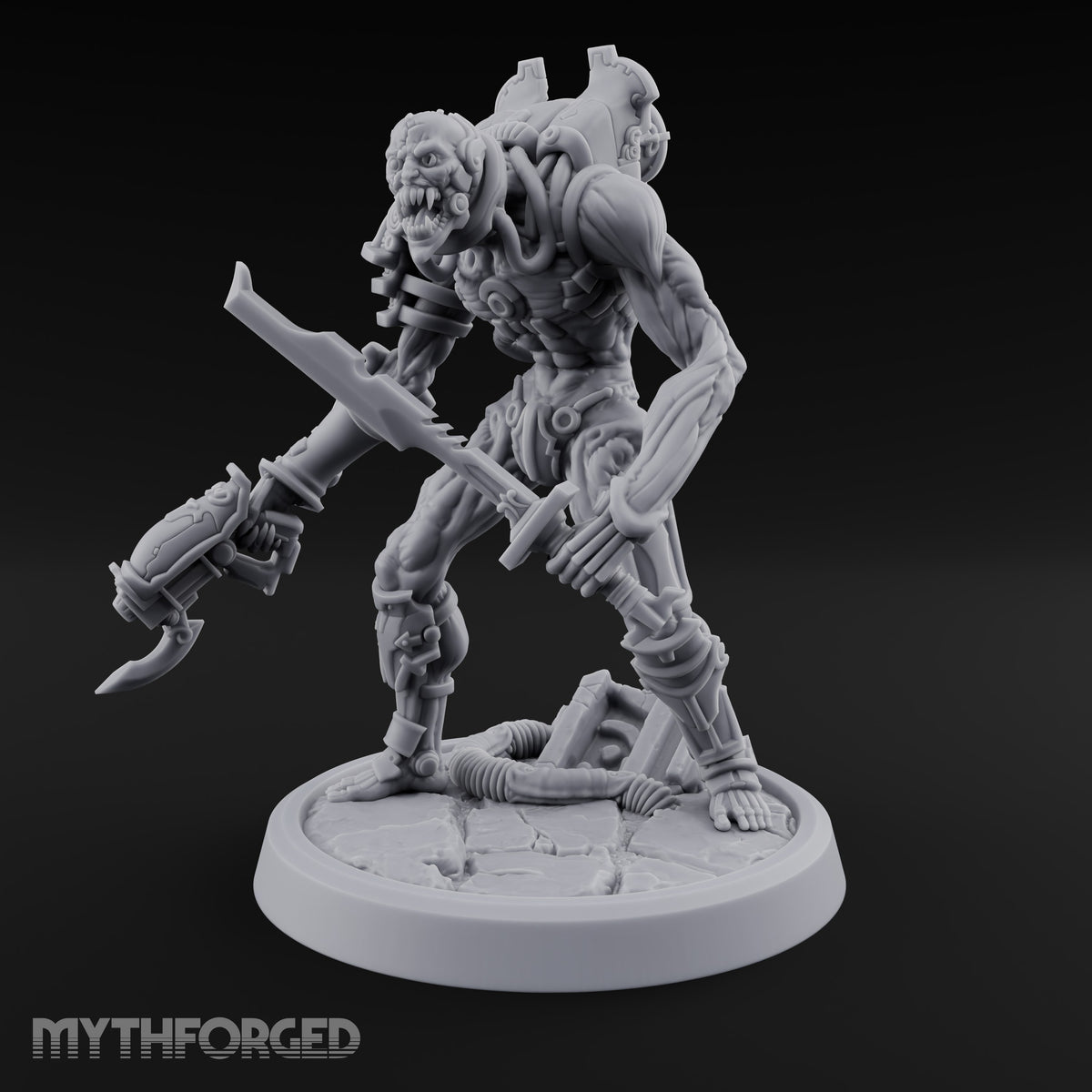 Still Hungry After Upgrades Ghoul Cyborg Warrior D
