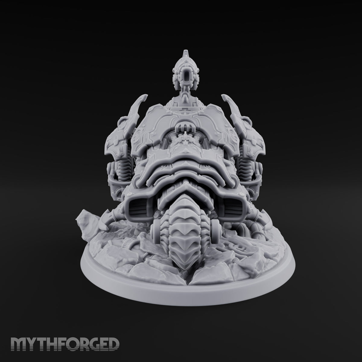 Cuts Corners, Cuts Everything Warforged Wheeled Interceptor — Laser Gun