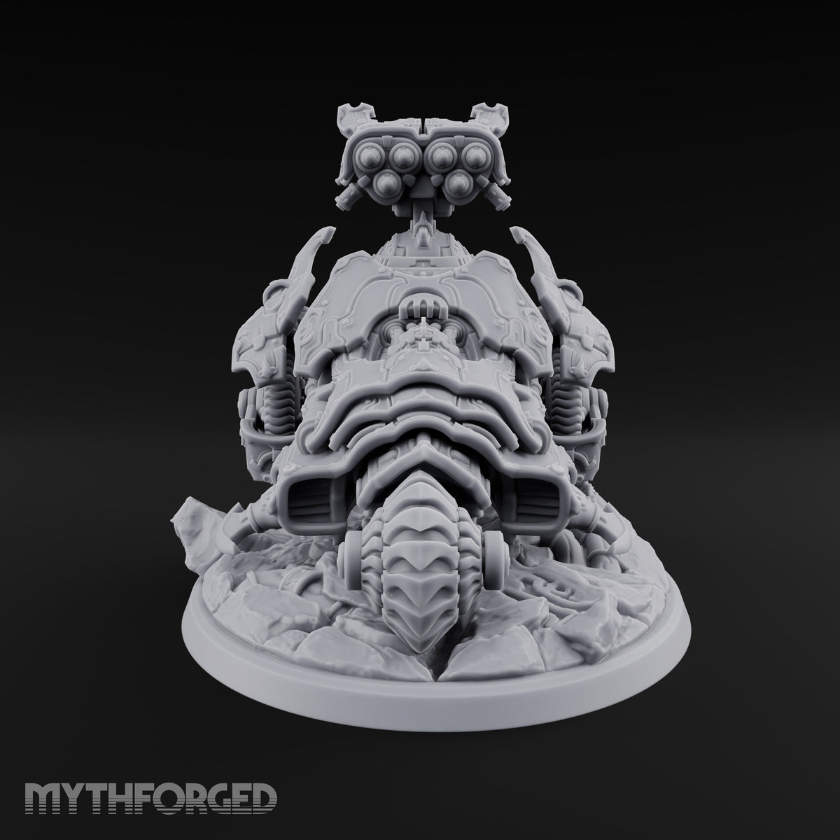 Cuts Corners, Cuts Everything Warforged Wheeled Interceptor — Missile Platform