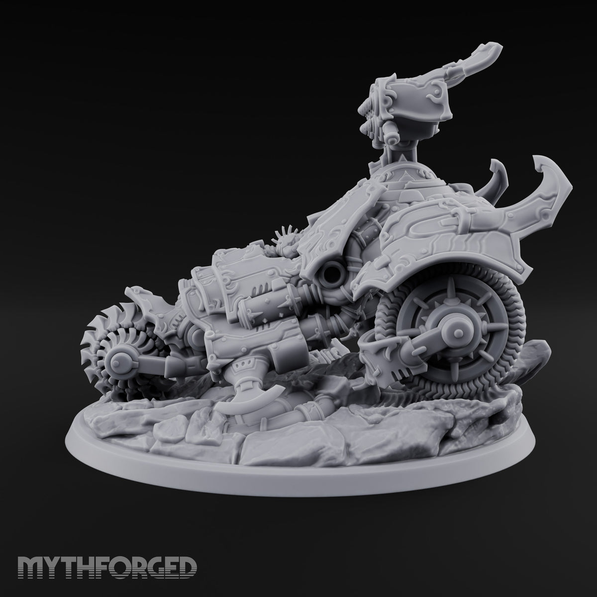 Cuts Corners, Cuts Everything Warforged Wheeled Interceptor — Missile Platform