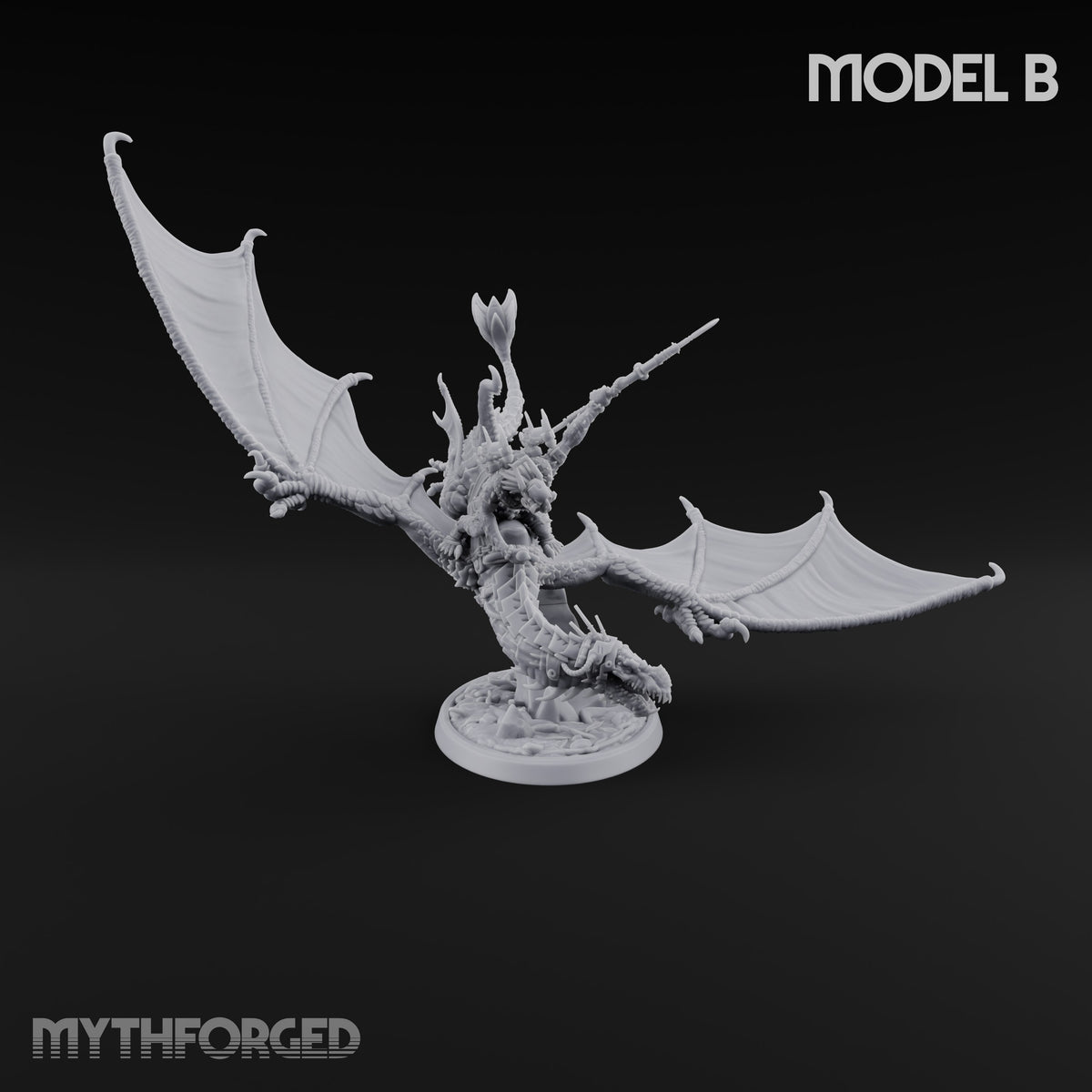 Reckless at Altitude Lizardfolk Riders on Wyverns — B