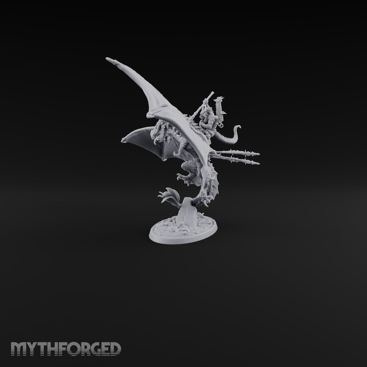 Reckless at Altitude Lizardfolk Rider on Wyvern E
