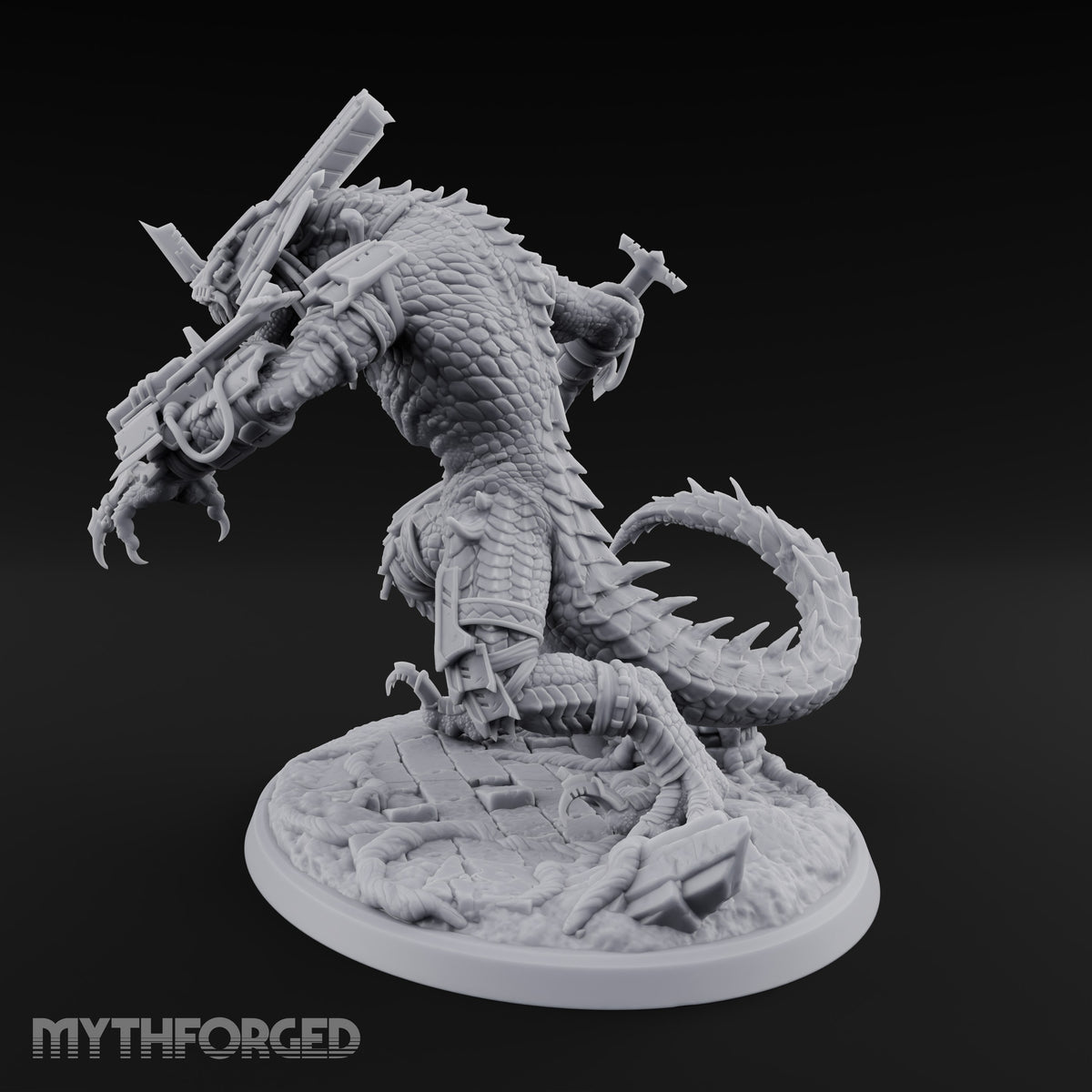 Jaws First, Questions Never Lizardfolk Armoured Brute