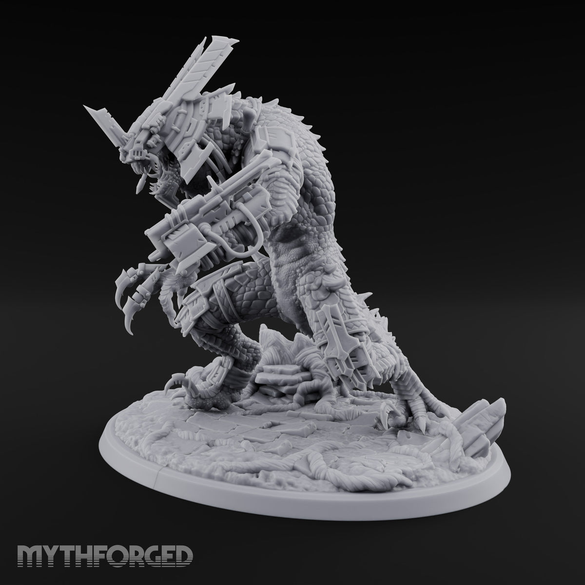 Jaws First, Questions Never Lizardfolk Armoured Brute