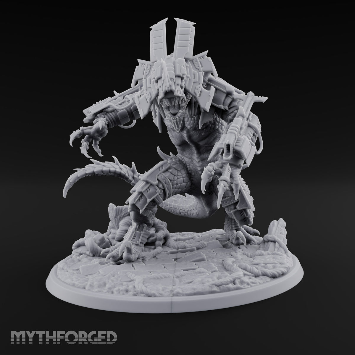Jaws First, Questions Never Lizardfolk Armoured Brute