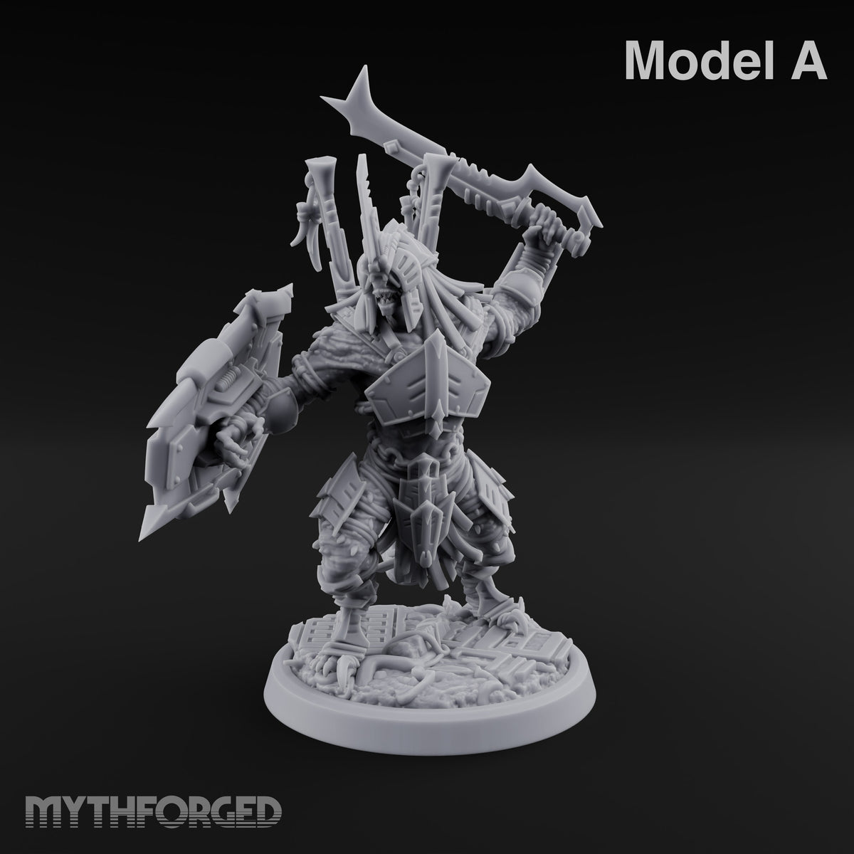 Spikes Out, Shields Up Lizardfolk Warriors — A