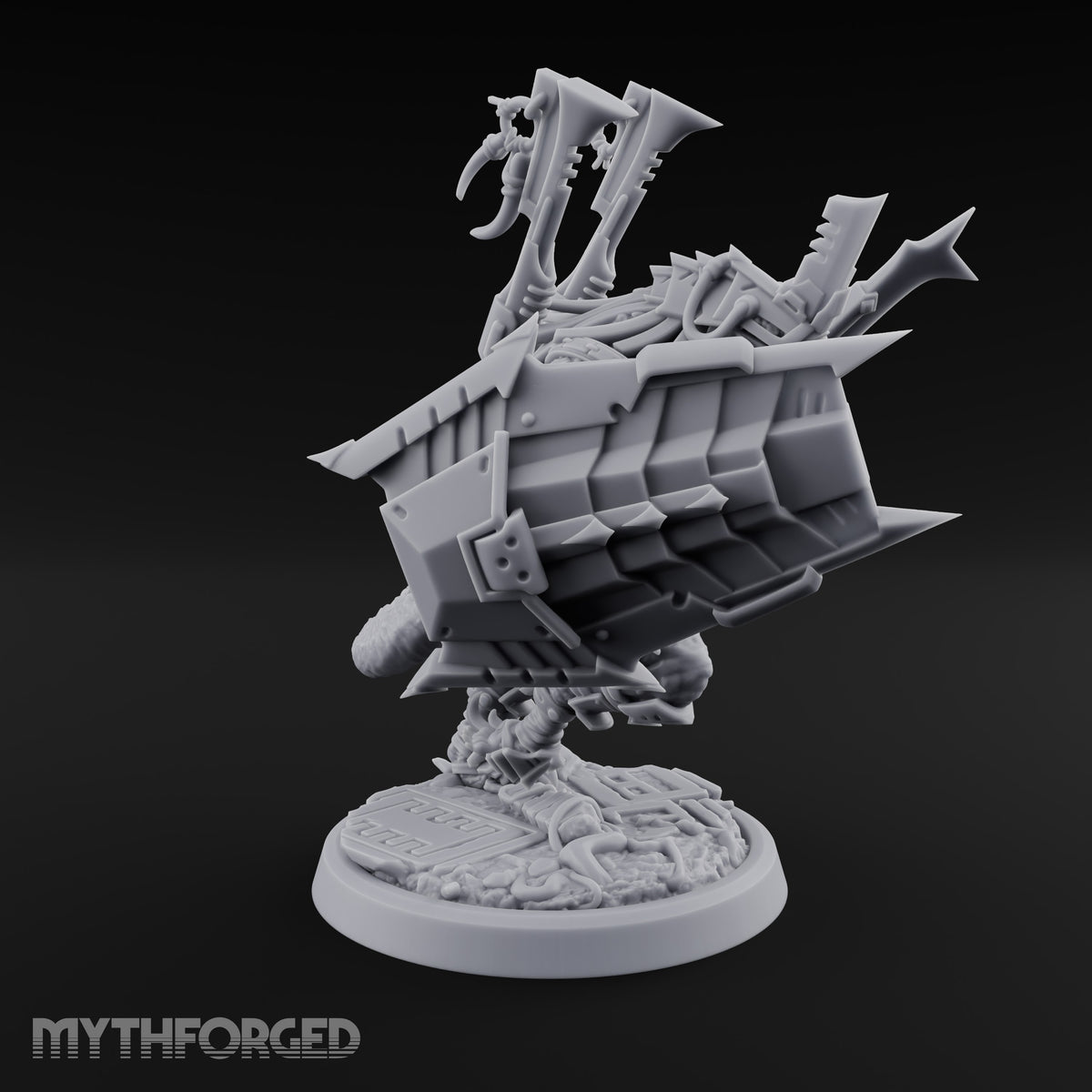 Spikes Out, Shields Up Lizardfolk Warrior D