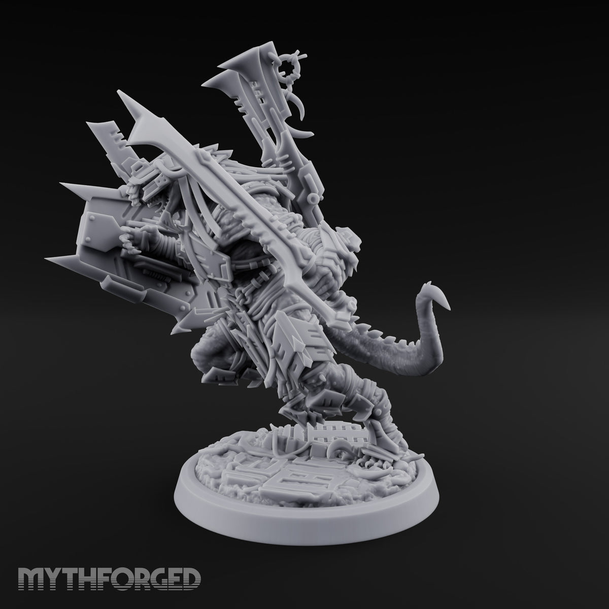 Spikes Out, Shields Up Lizardfolk Warrior D