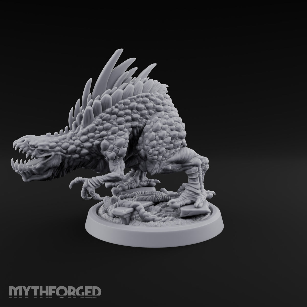 Born Rude, Bred Hungry Allosaurus Predator A