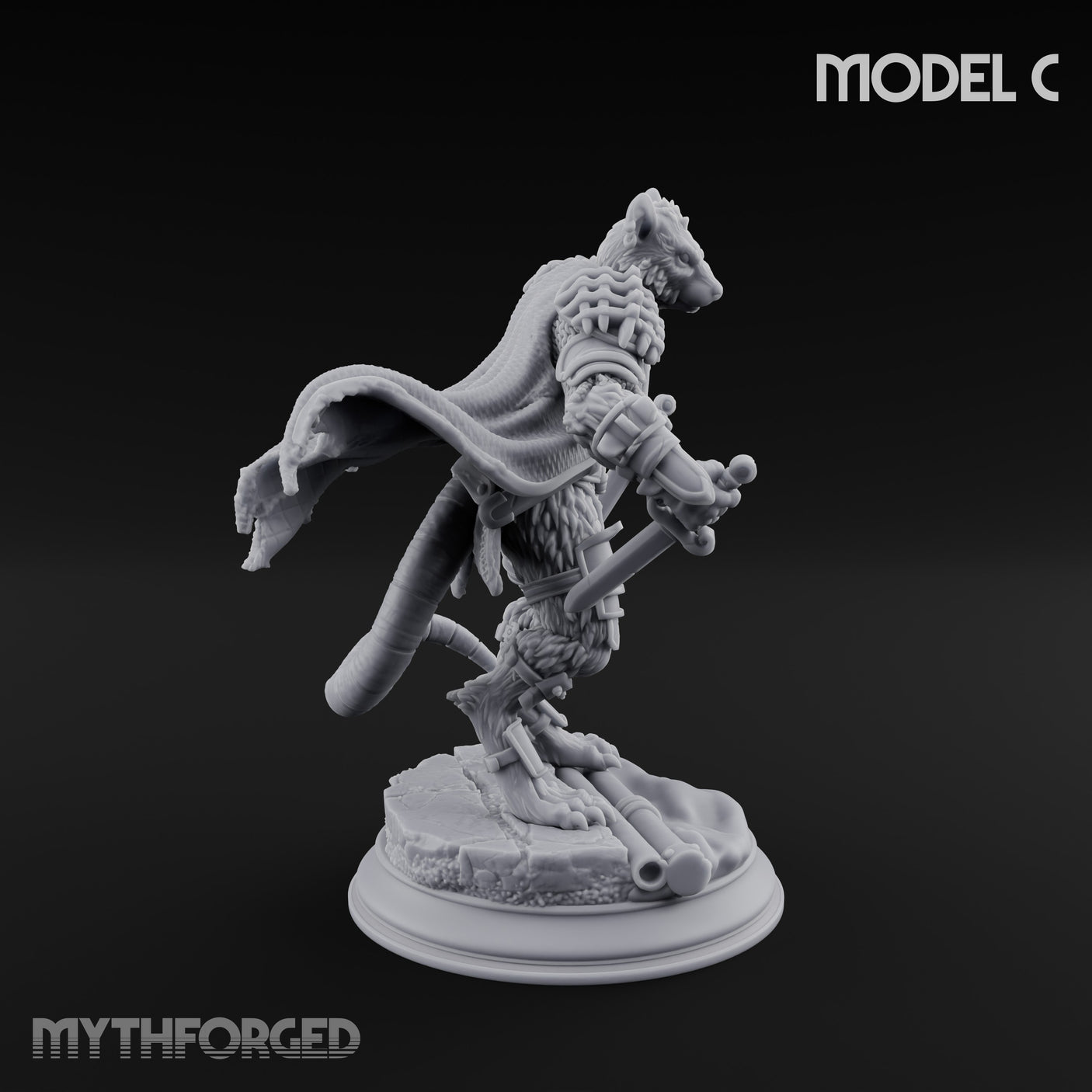 Scurrying Blade Wielding Ratfolk Warriors — C gallery 2
