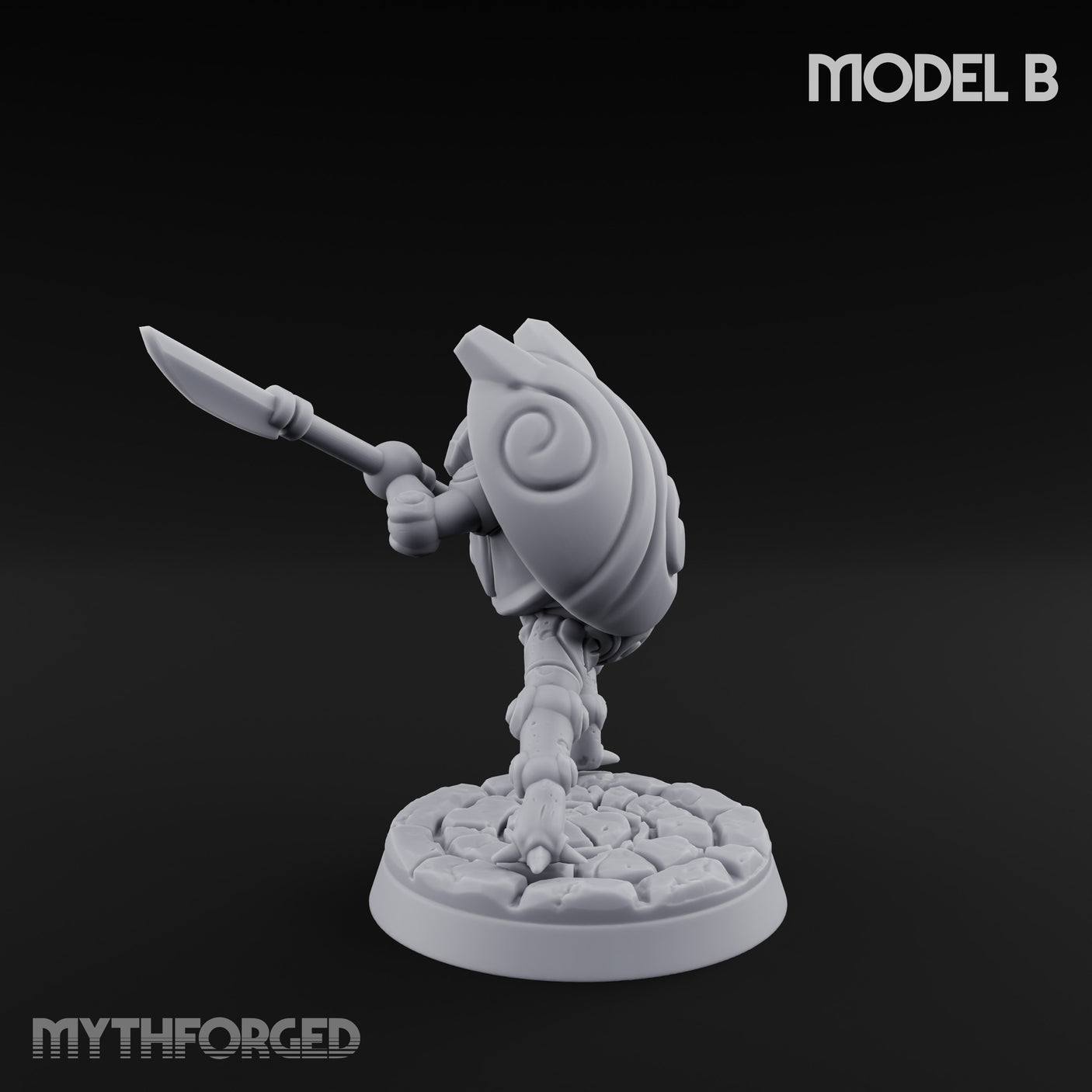 Scuttling And Scrapping Construct Grunt B Miniature for Dungeons and Dragons, Pathfinder or other TTRPGs