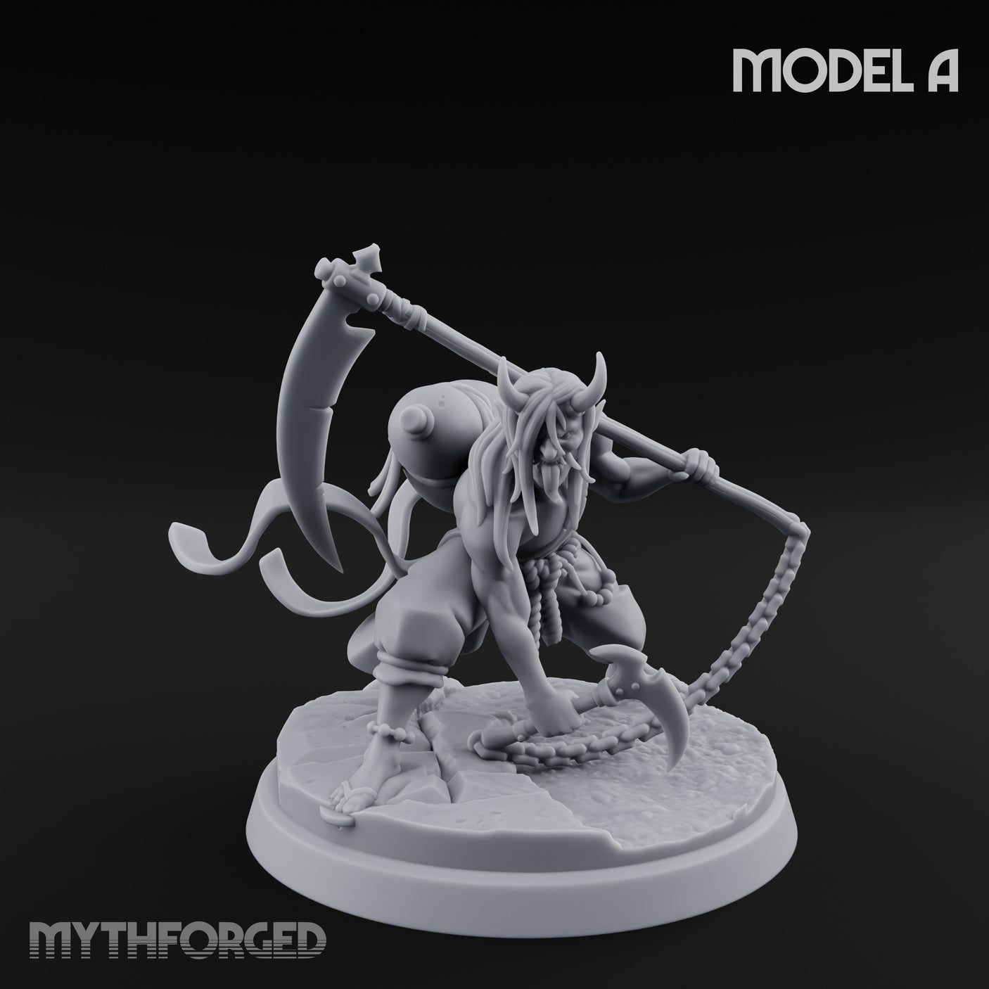Scythe Sweeping Demon Reaper A gallery 1