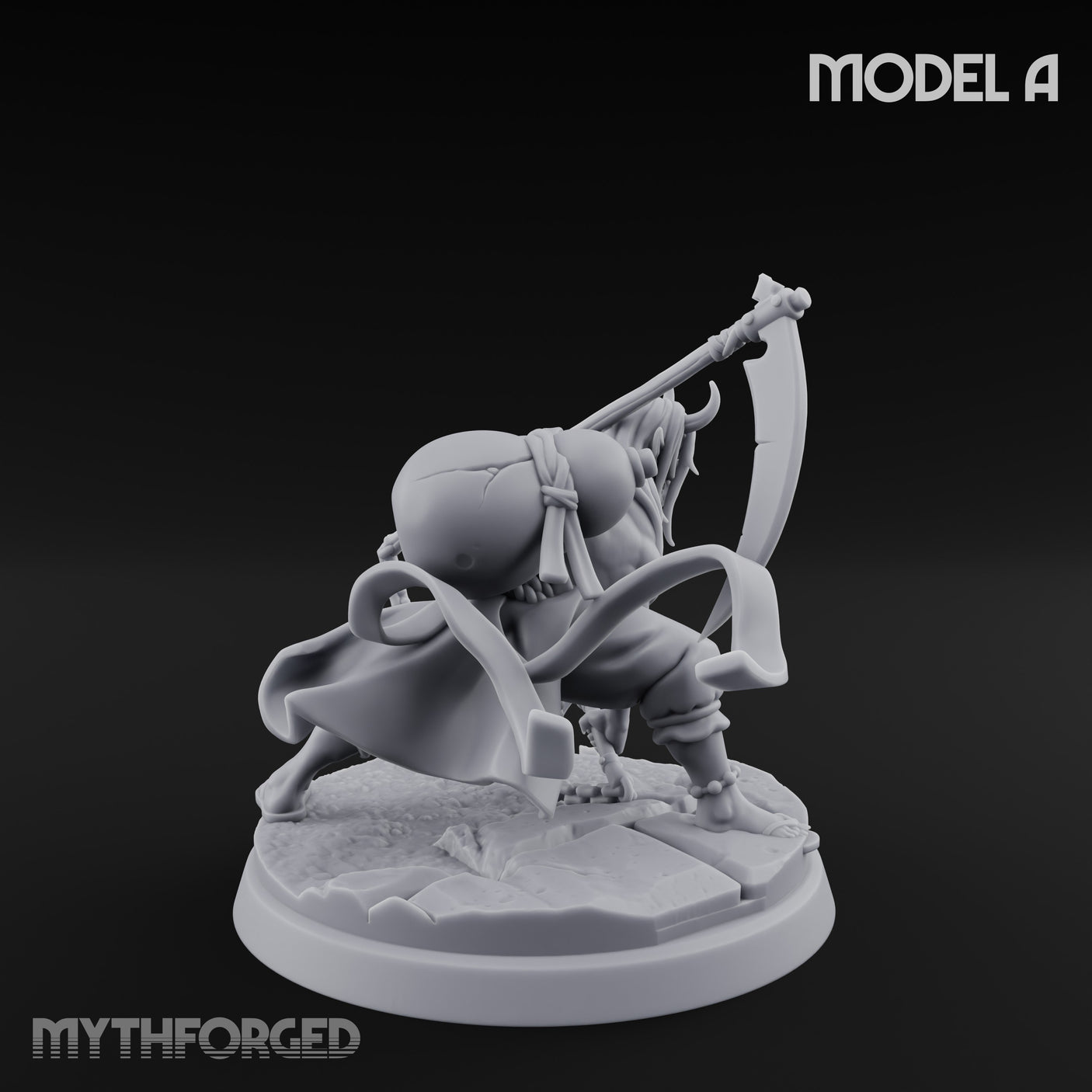Scythe Sweeping Demon Reaper A gallery 4