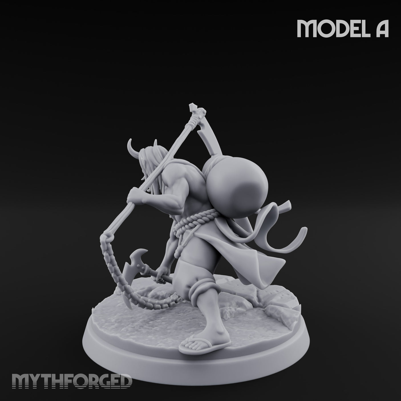 Scythe Sweeping Demon Reaper A gallery 6
