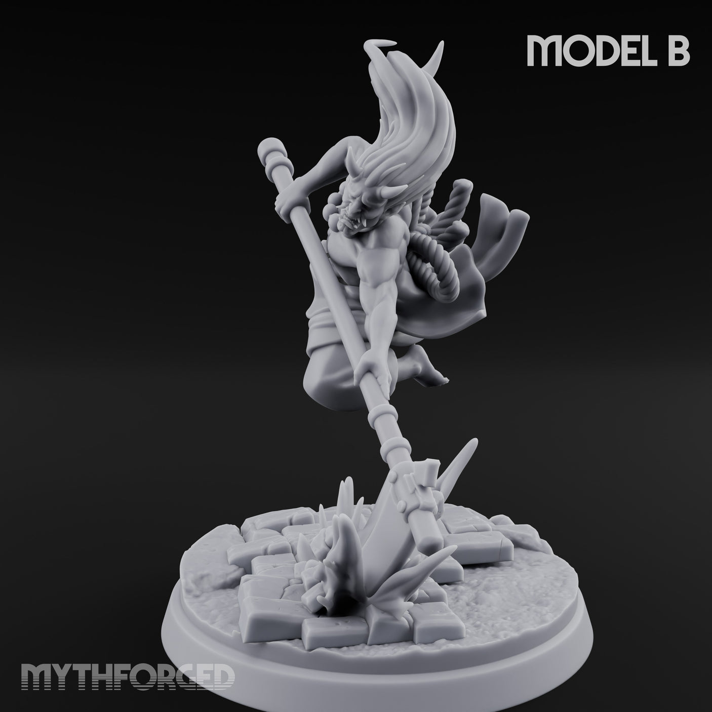 Scythe Sweeping Demon Reaper B gallery 7