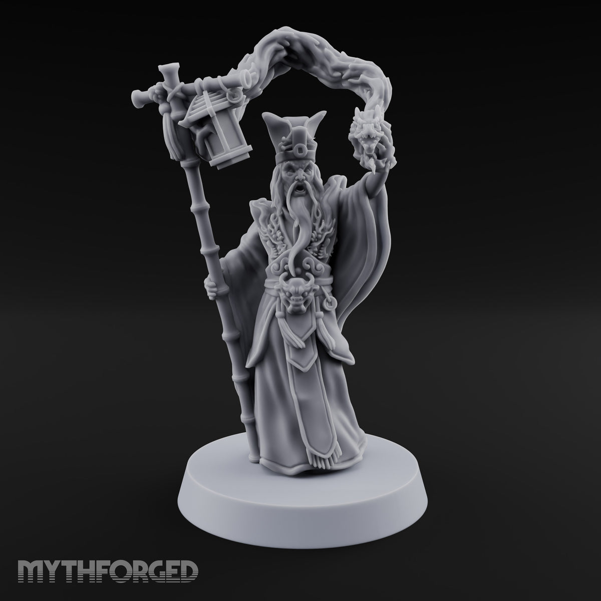 Lantern Lit, Dragon Summoned Human Sage Mage