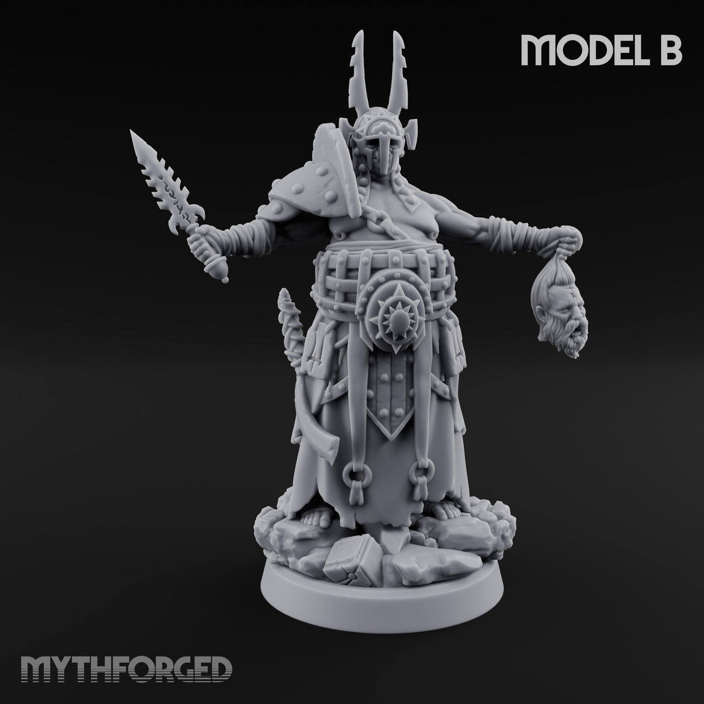 Severed Head Brandishing Cult Champion B gallery 1