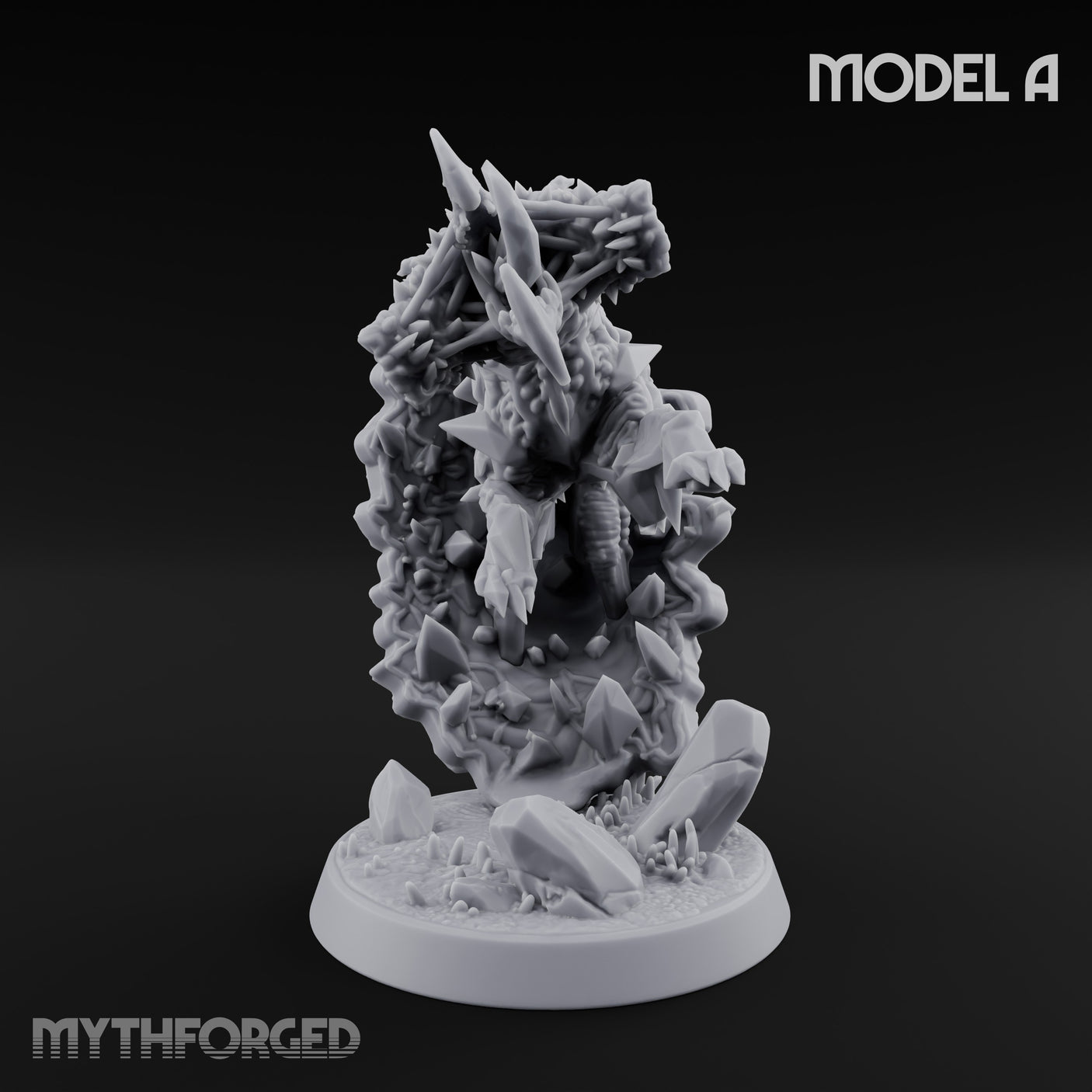 Shard Bursting Hound of Tindalos A Miniature for Dungeons and Dragons, Pathfinder or other TTRPGs
