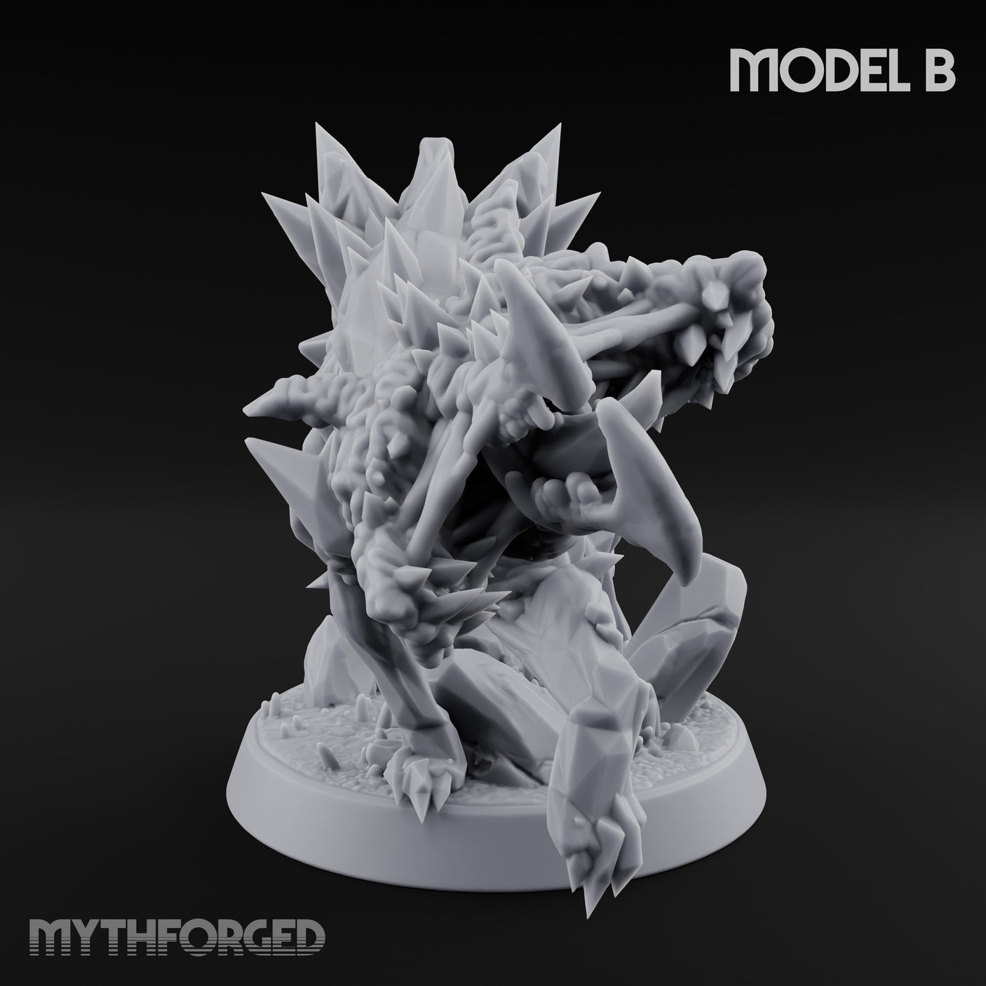Shard Bursting Hounds of Tindalos Miniature for Dungeons and Dragons, Pathfinder or other TTRPGs