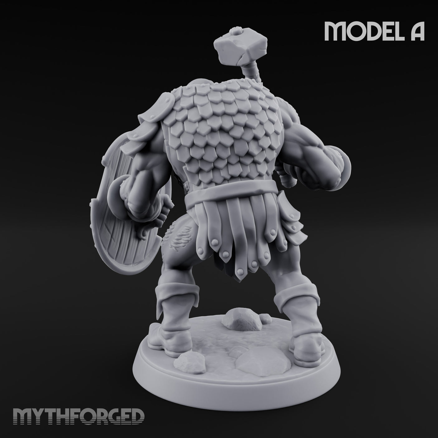 Shield Bearing Warband Pig Orc Warrior A gallery 10