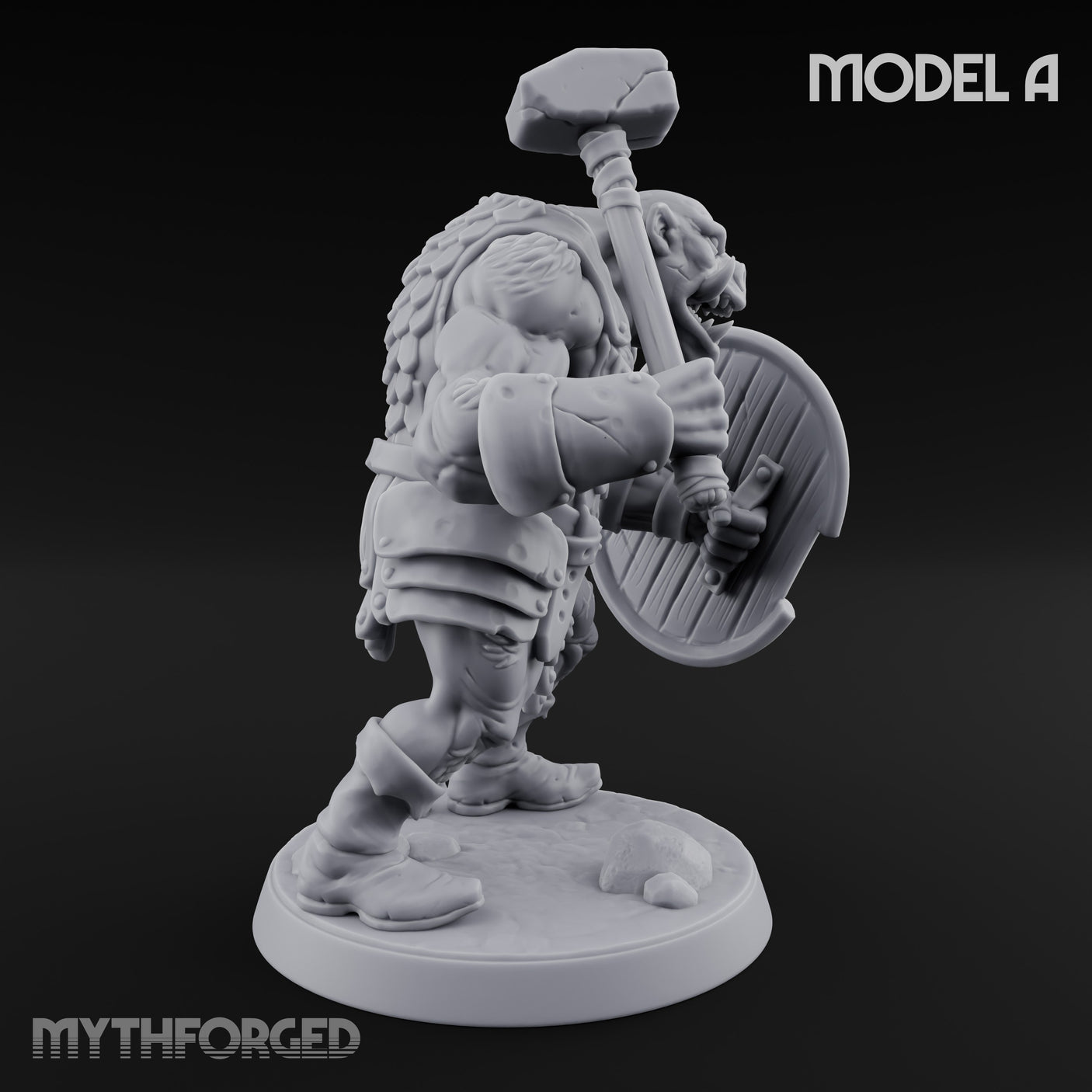 Shield Bearing Warband Pig Orc Warrior A gallery 6