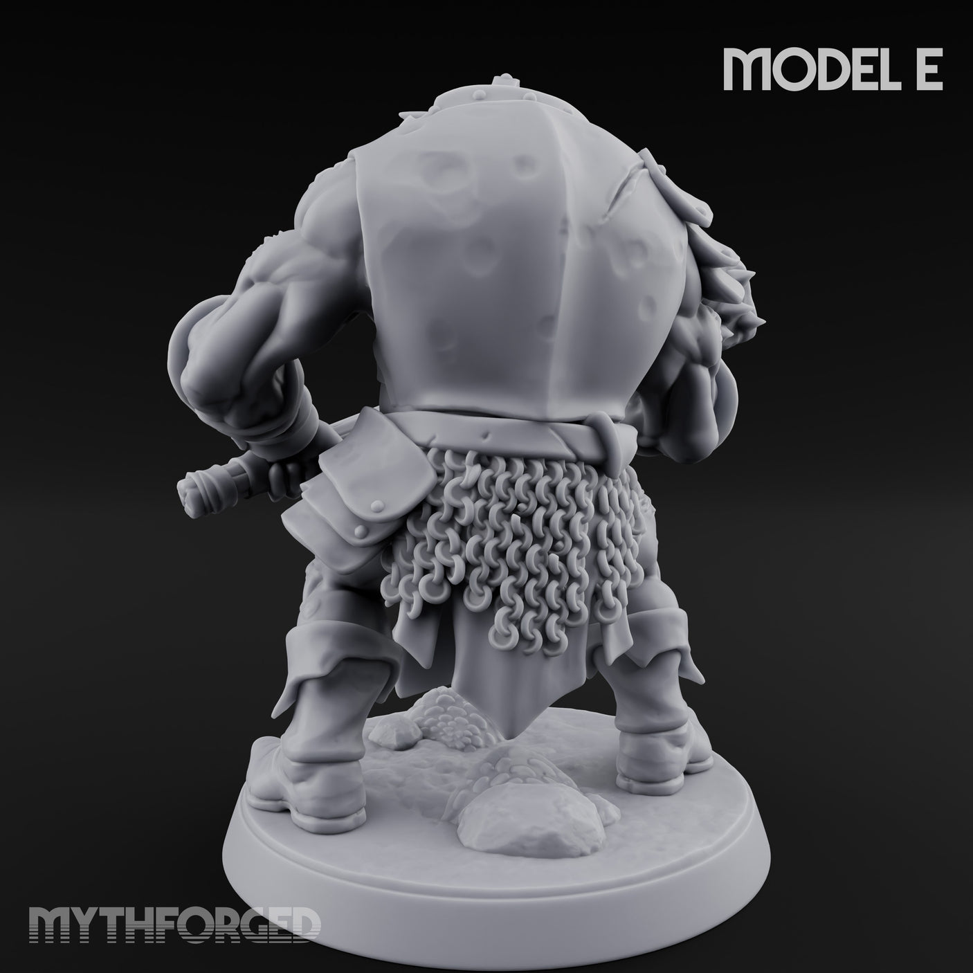 Shield Bearing Warband Pig Orc Warrior E gallery 9