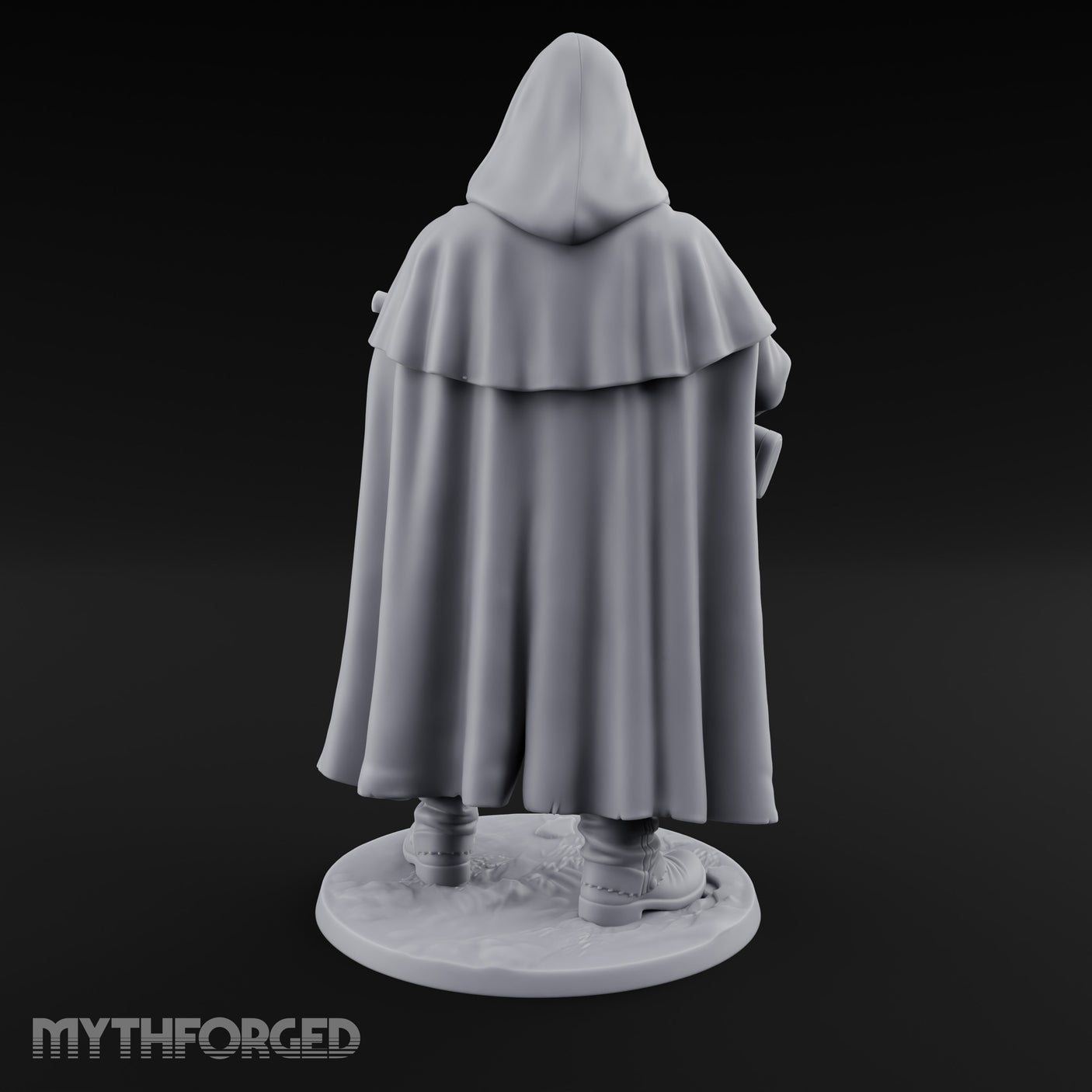 Shotgun Levelling Human Gunslinger Miniature for Dungeons and Dragons, Pathfinder or other TTRPGs